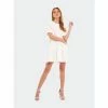 English Factory Puff Sleeve Mini Dress - Pink/White Dresses
