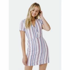 English Factory Linen Mini Dress Dresses Multi