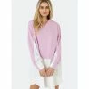 English Factory V-neck Sweatshirts Dress With Poplin Dresses Lilac