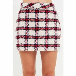 English Factory Plaid Mini Skirt Skirts Ivory 13 English Factory Plaid Mini Skirt Skirts Ivory -English Factory Shop unnamed file 1323