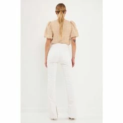 English Factory Multi Tweed Top Tops Cream 7 English Factory Multi Tweed Top Tops Cream -English Factory Shop unnamed file 1442