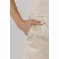English Factory Puff-Sleeve Romper Jumpsuits & Rompers Ivory -English Factory Shop unnamed file 1462