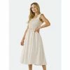 English Factory Ruffled Shoulder Straps Midi Dress Dresses Beige