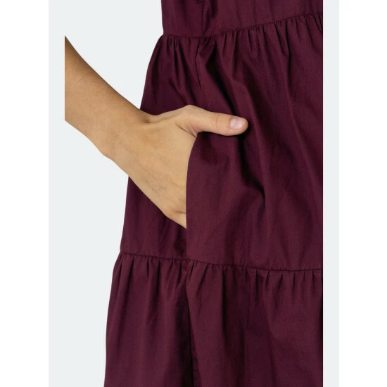 English Factory Short Puff Sleeve Dress Dresses Navy - Image 4