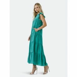English Factory Tiered Maxi Dress Dresses Emerald 13 English Factory Tiered Maxi Dress Dresses Emerald -English Factory Shop unnamed file 1960