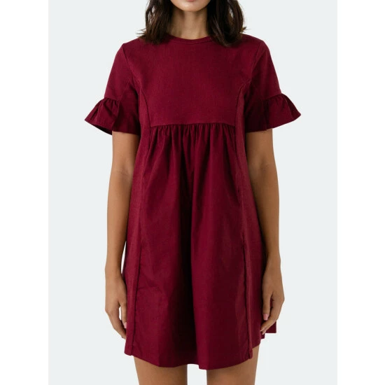 English Factory Solid Mini Dress Dresses White - Image 8