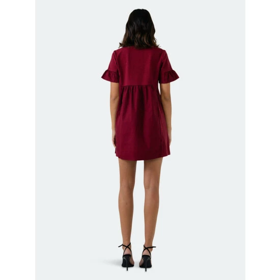 English Factory Solid Mini Dress Dresses White - Image 9