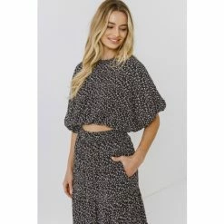 English Factory Women Woven Blouse Tops Blue