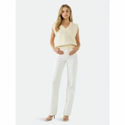 English Factory Classic Sweater Vest Sweatshirts & Sweaters Cream 9 English Factory Classic Sweater Vest Sweatshirts & Sweaters Cream -English Factory Shop unnamed file 2336