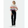 English Factory Rainbow Stripe Sweater Sweatshirts & Sweaters Ivory