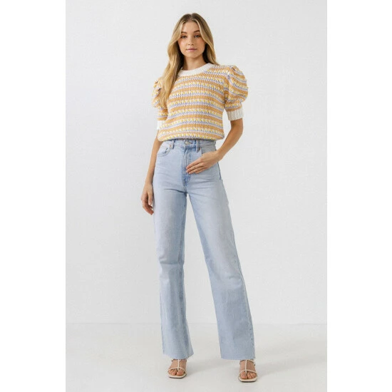 English Factory Multi Stripe Sweater Sweatshirts & Sweaters 2 English Factory Multi Stripe Sweater Sweatshirts & Sweaters - Image 2
