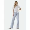 English Factory Ruffled Detail Top Tops White