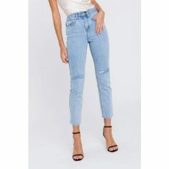 English Factory Back Pocket Detail Jeans Jeans & Denim