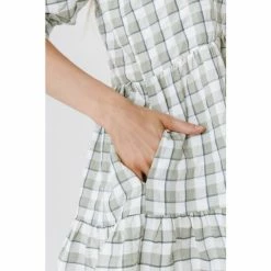 English Factory Plaid Mini Dress Dresses Green 9 English Factory Plaid Mini Dress Dresses Green -English Factory Shop unnamed file 2751