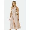 English Factory Voluminous Midi Dress Dresses Nude