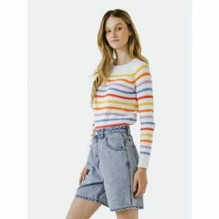 English Factory Multi-colored Striped Sweater Sweatshirts & Sweaters White/multi 8 English Factory Multi-colored Striped Sweater Sweatshirts & Sweaters White/multi -English Factory Shop unnamed file 644