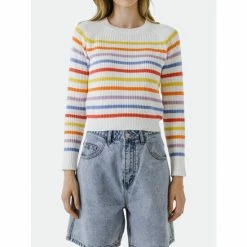 English Factory Multi-colored Striped Sweater Sweatshirts & Sweaters White/multi 9 English Factory Multi-colored Striped Sweater Sweatshirts & Sweaters White/multi -English Factory Shop unnamed file 645
